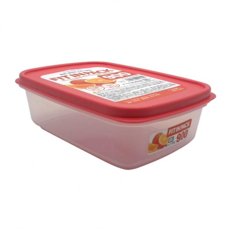 Microwavable Food Container D5797 Fit In Pack 129×187×H59mm 900ml